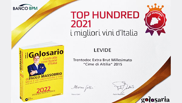 Premio Golosaria Top Hundred 2021